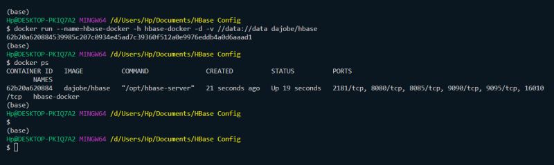 How To Start Hbase Service Using Docker Programatically - Desktop Space Wallpapers for Desktop