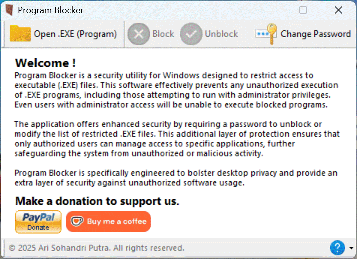 Program Blocker Block Your Program From Unauthorized Access - Best Dark Arts in Retina