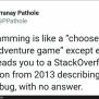 Stackoverflow In A Nutshell – ProgrammerHumor.io