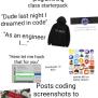 Junior Dev Starter Pack – ProgrammerHumor.io