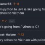 Going From Python To C – ProgrammerHumor.io