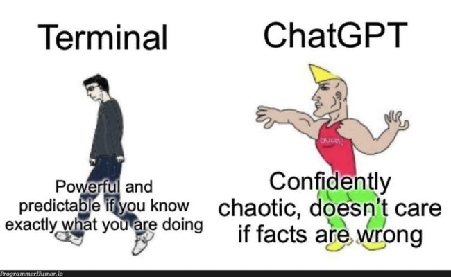 Terminal – ProgrammerHumor.io