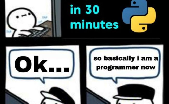 Python – ProgrammerHumor.io