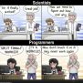 Scientists Vs. Programmers – ProgrammerHumor.io