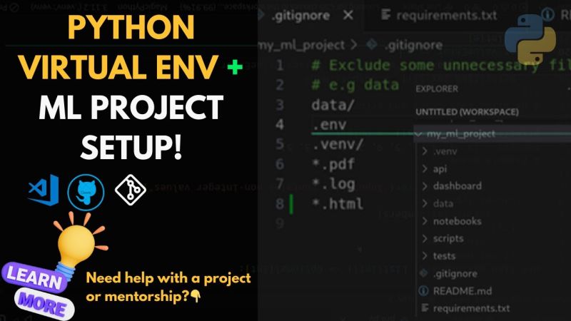 How To Create Use Python Virtual Environments Ml Project Setup Github Actions Ci Cd - Best Nature Patterns in Ultra HD
