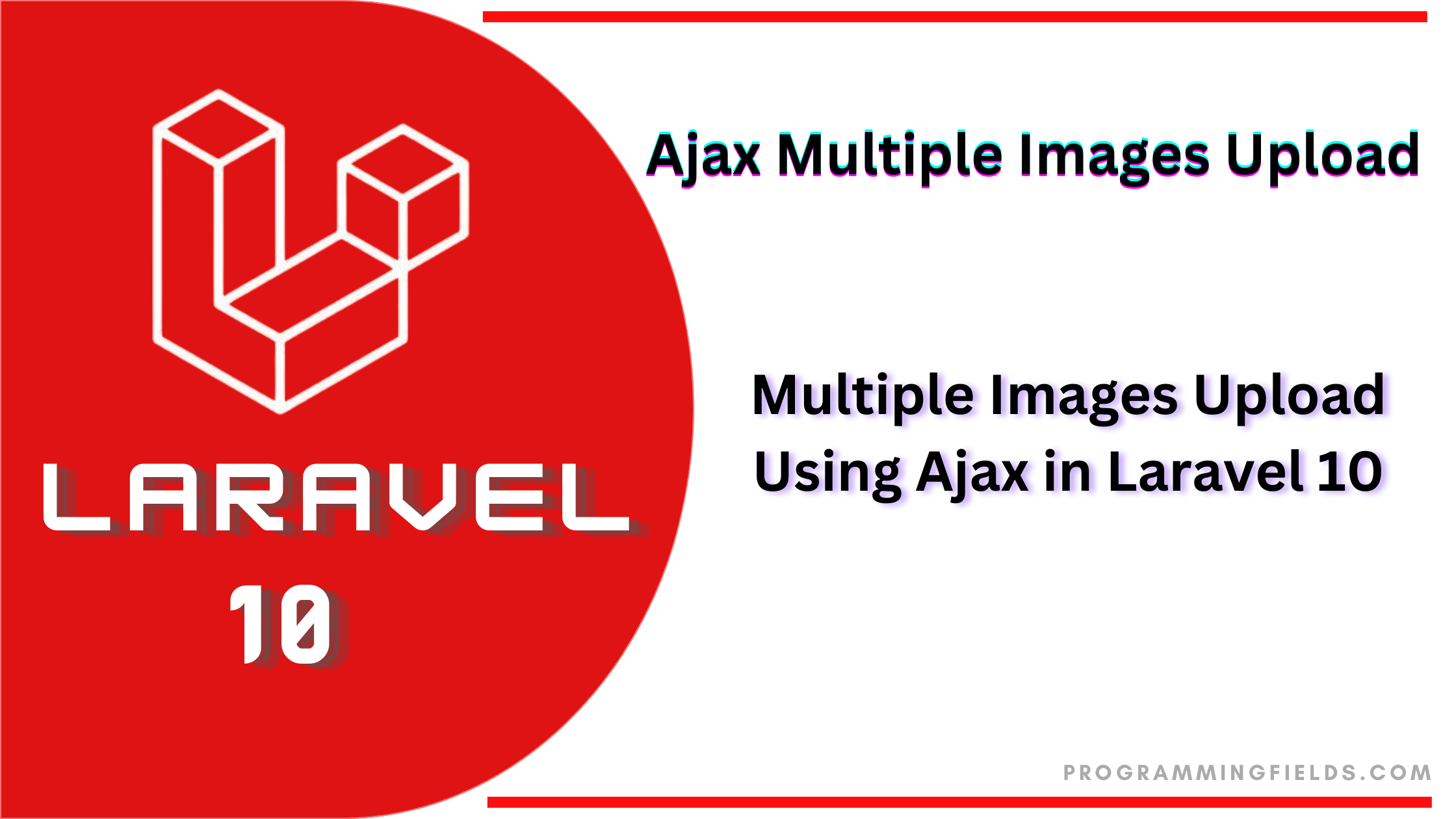 Ajax multiple images upload in laravel 10