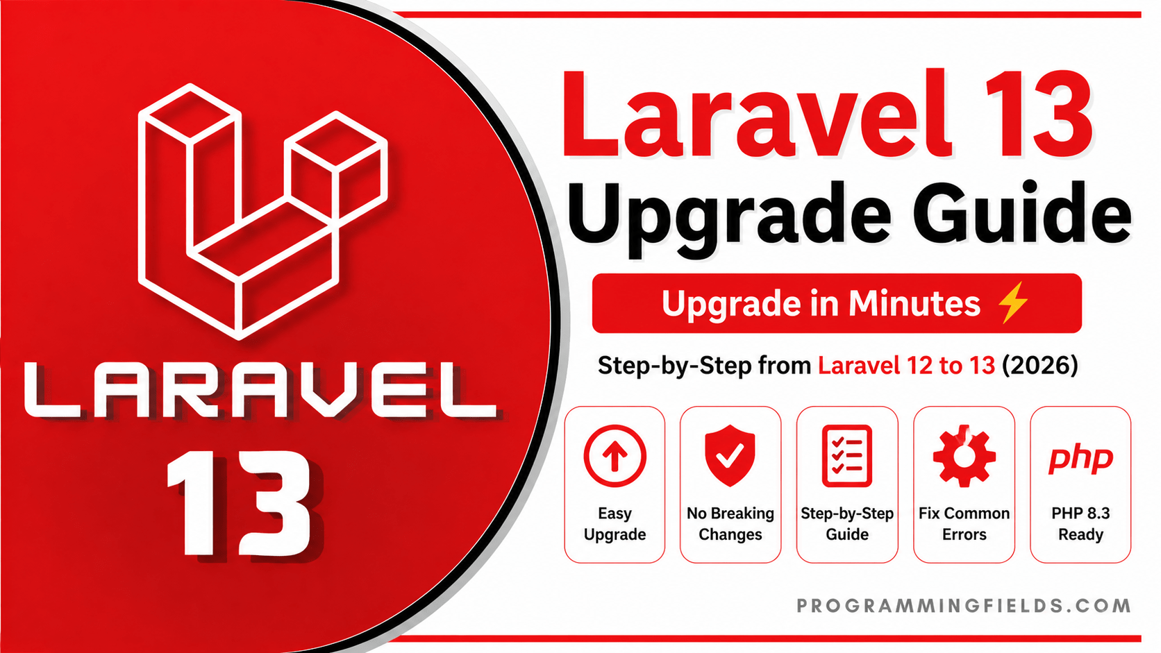 Laravel 13 upgrade