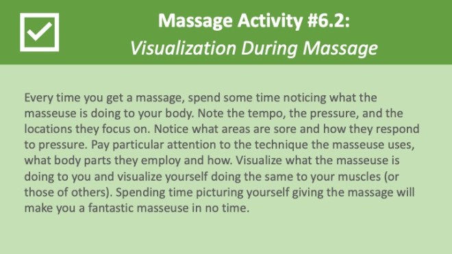 Program Peace Massage Activity