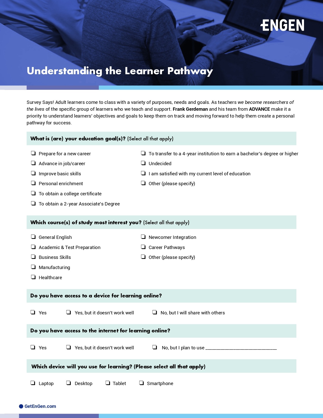 Itac Experienced Learner Pathway - Premium Ocean Background Gallery - High Resolution