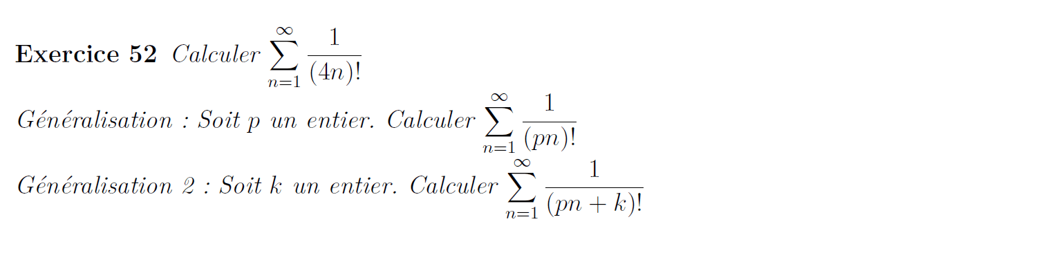 Exponentielle cachée