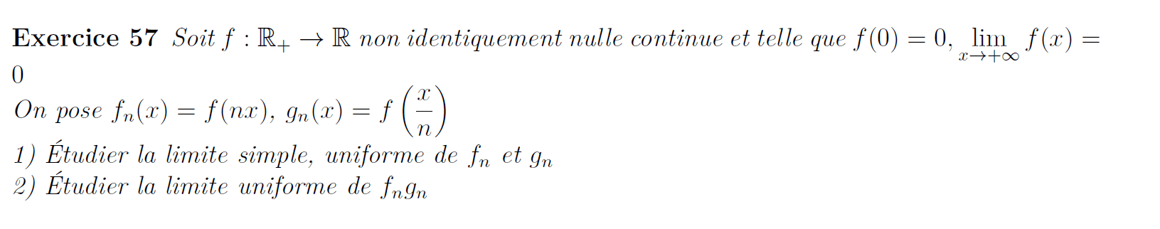 Suites et séries de fonctions