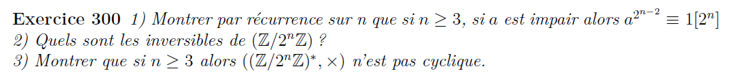 arithmétique et anneaux