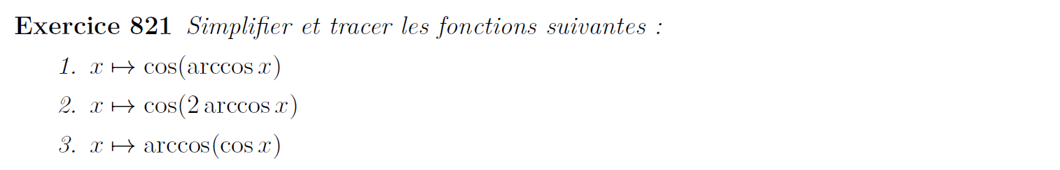 Simplification de fonctions