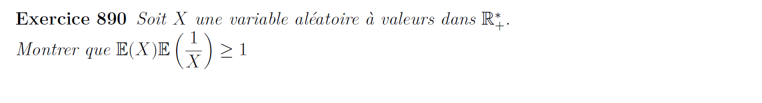 Inégalité espérance