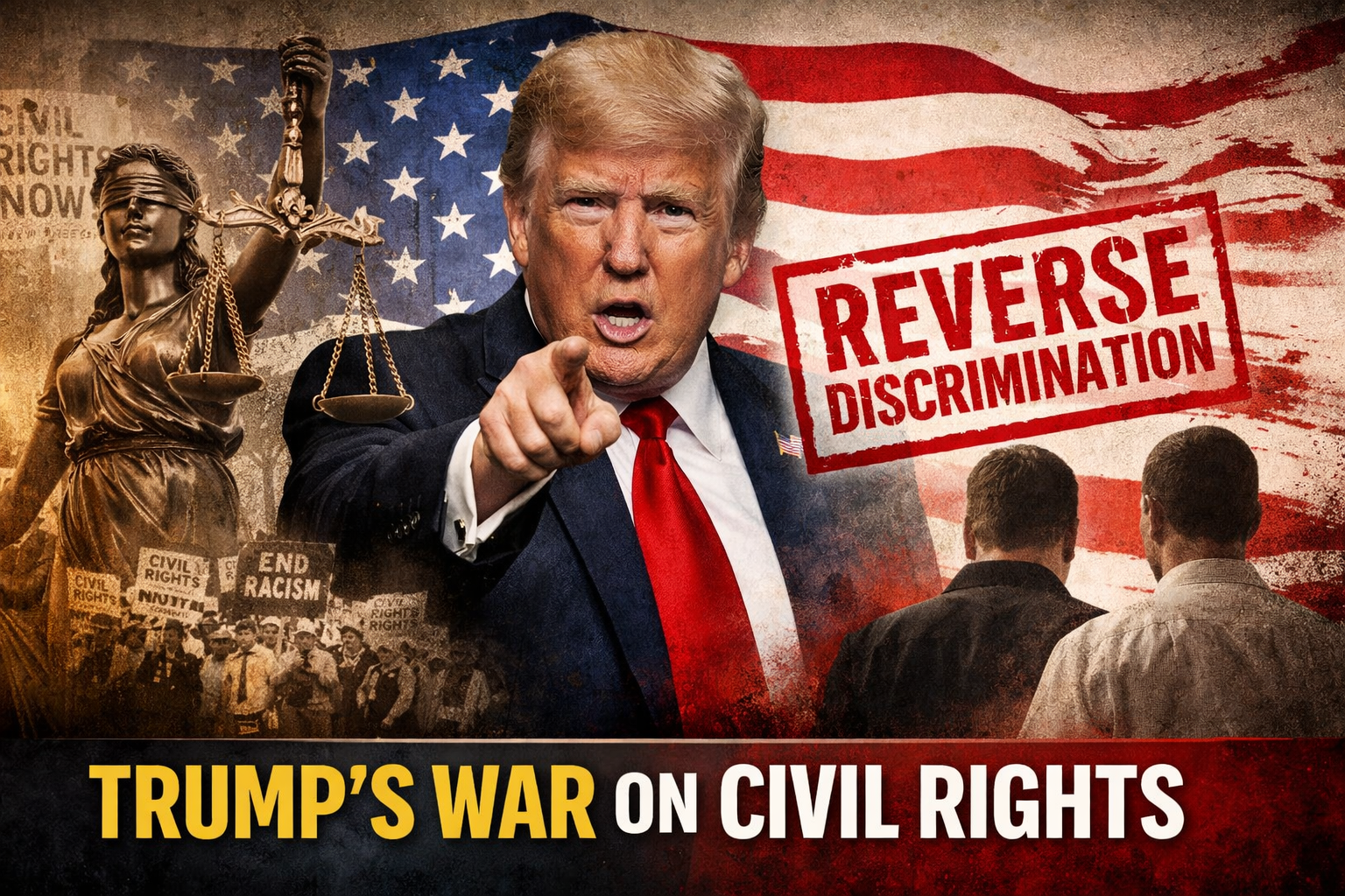 Trump Claims Civil Rights ‘Badly Treated’ White Americans — A Dangerous Rewrite of U.S. History