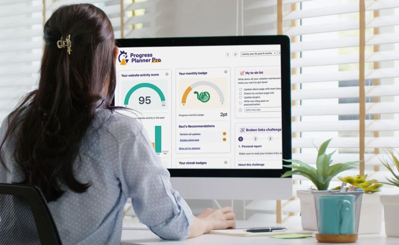 Progress Planner Powering Your Website S Progress - Elegant Desktop Vintage Pictures | Free Download