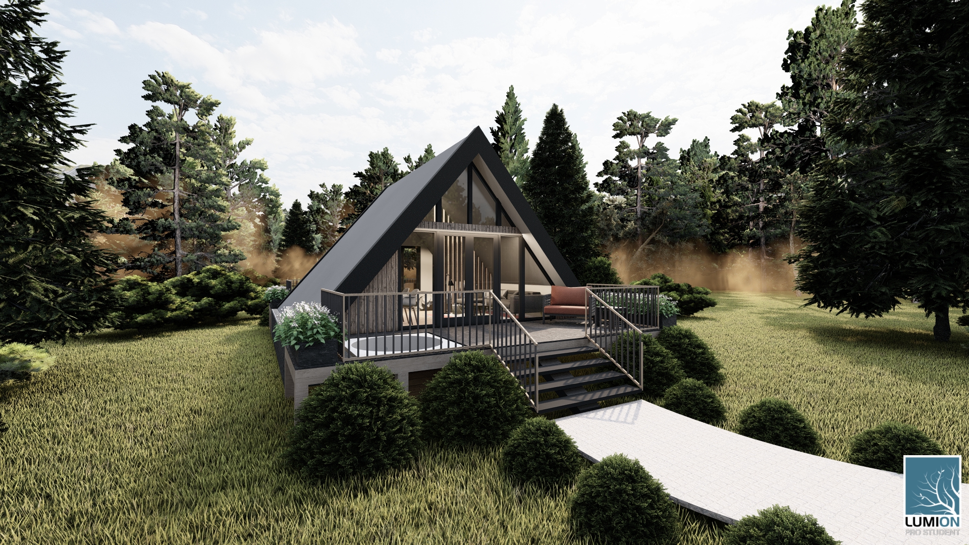 Casa A Frame - cu un singur dormitor
