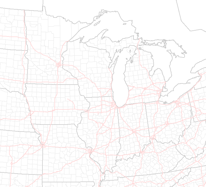Blank Map Of The Midwest Midwestmap 