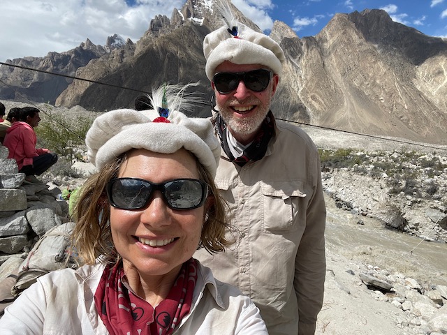 Traditional Balti caps given to us at the end of the trek