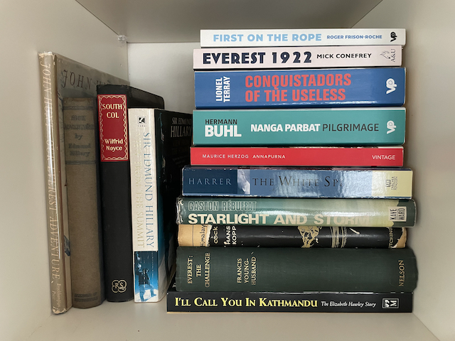 mountain books - early expeditions