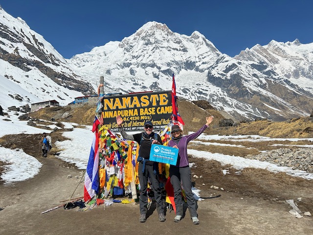 Project Base8000 at Annapurna Base Camp (4,130m)