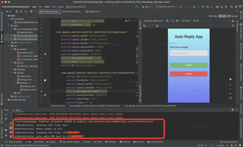 How To Make Phone Call For Android Application With Full Code - Download Artistic Ocean Illustration | Mobile