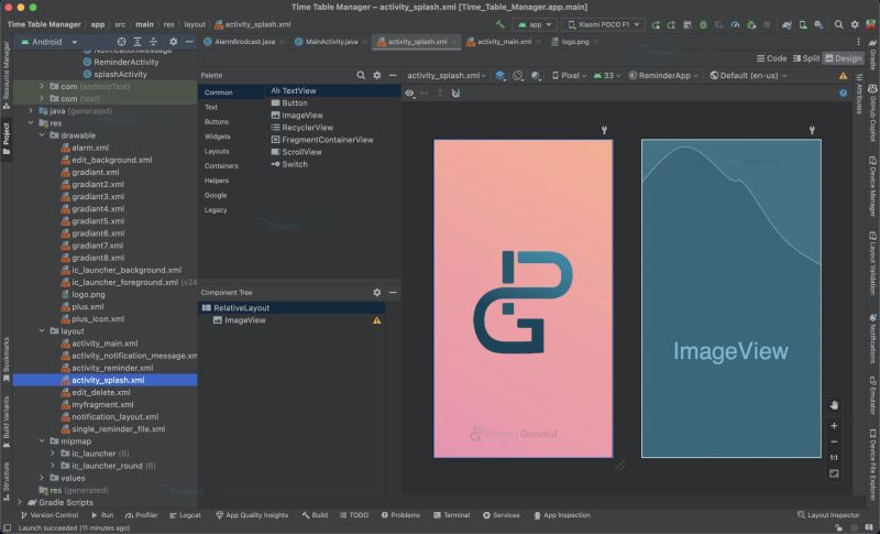 Android How To Create A Customizable Time Table Like Structure With - Geometric Background Collection - High Resolution Quality