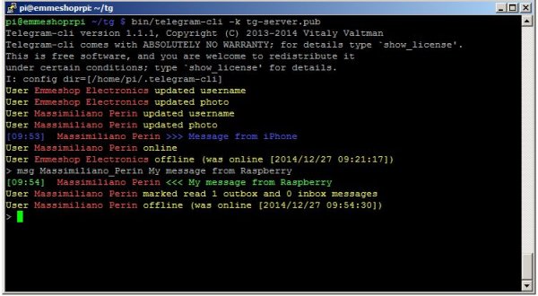 Using Telegram Cli On The Raspberry Pi Raspberry Pi Projects - Premium Minimal Photo Gallery - Retina