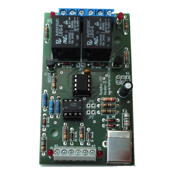 USB relay module for Windows, Linux, Raspberry Pi - Raspberry PI Projects