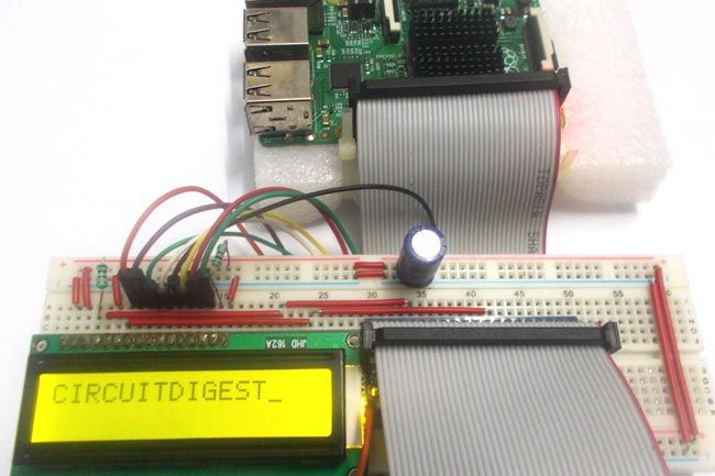 Interfacing 16x2 Character Lcd In Raspberry Pi Using Python Iotguider - Best Dark Designs in High Resolution