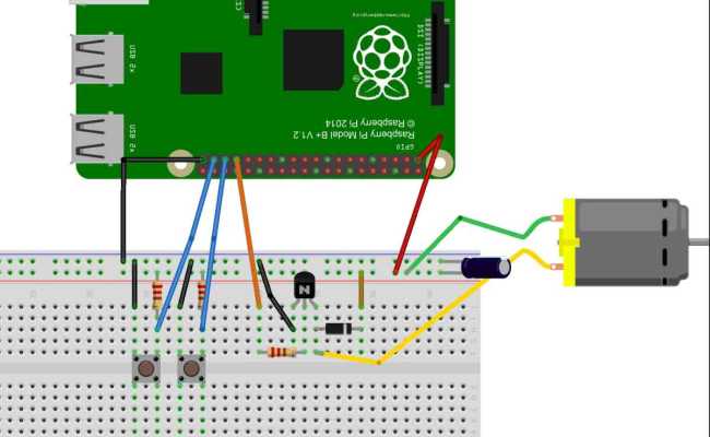 DC Motor Control With Raspberry Pi