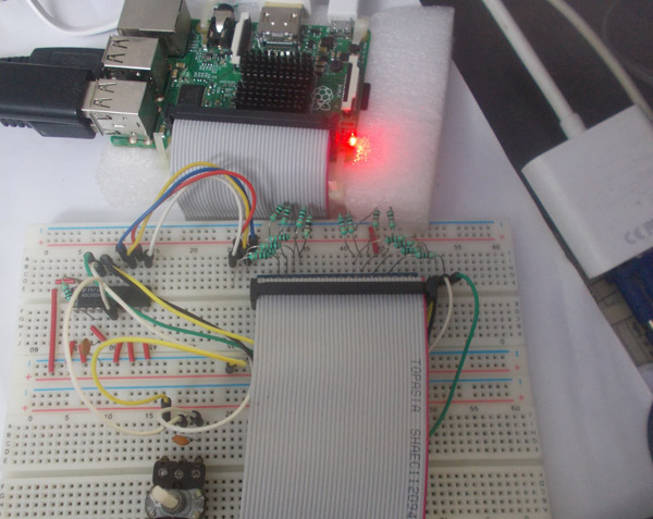 · din (pin 11) is the data in from the raspberry pi itself. Raspberry Pi Adc Tutorial Raspberry Pi Projects