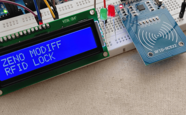 Rfid Lock System | Arduino Project Hub