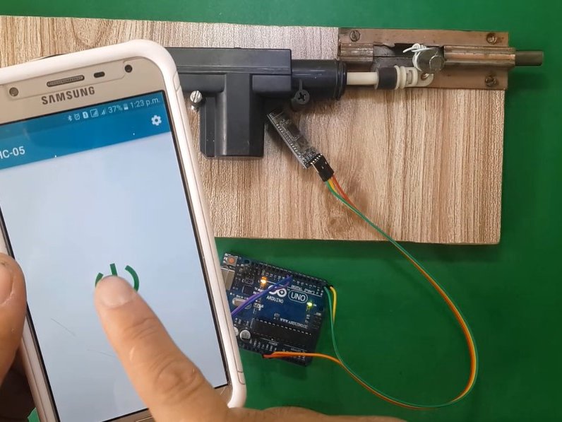 Bluetooth Door Lock Arduino 10 Steps With Pictures Instructables - Professional Vintage Texture - 8K