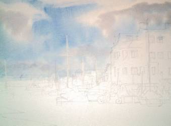 charles evans sand watercolor paint 8