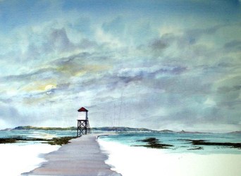 charles evans sand watercolor paint 3