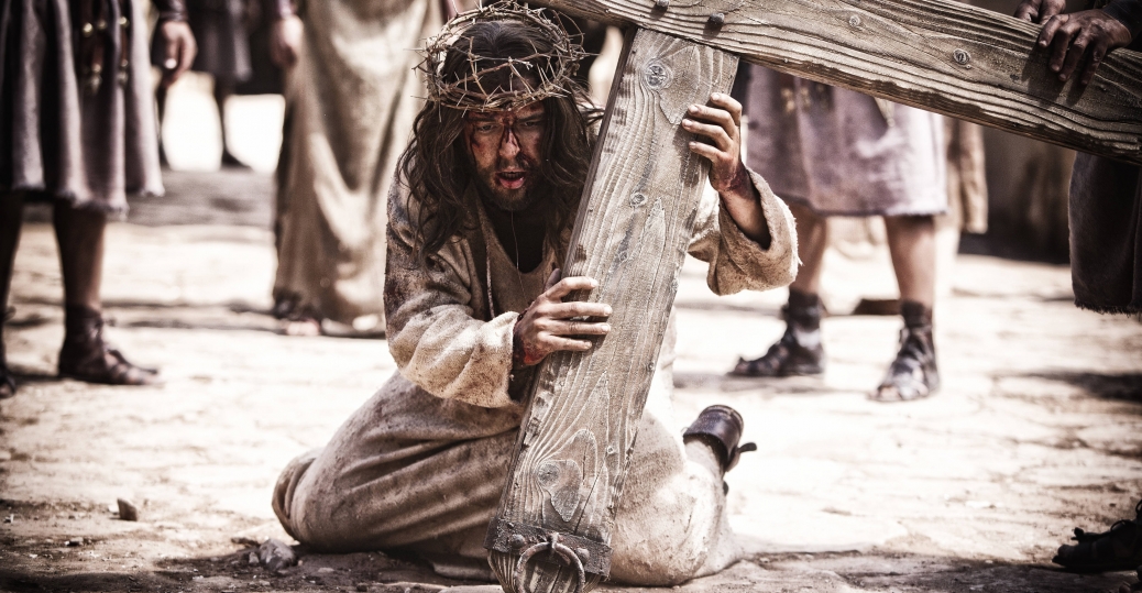 Isus pe drumul spre Golgota.