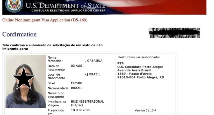Visto americano: como preencher o formulário DS-160