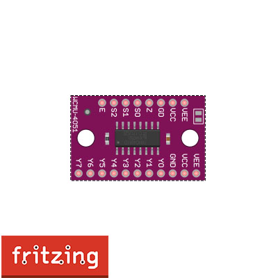74HC4051 Module.fzpz ( Fritzing Part )