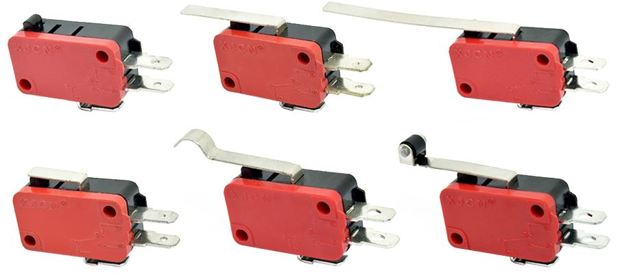 Micro-switch, interrupteurs, contact de fin de course