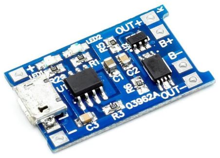 TP4056 CHARGEUR LI-ION 3,7V 