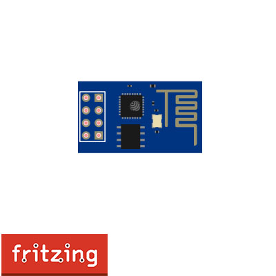 ESP8266 WiFi Module.fzpz ( Fritzing Part )