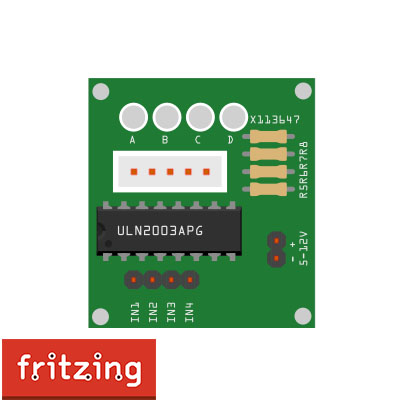 X113647 Stepper Driver Board.fzpz ( Fritzing Part )