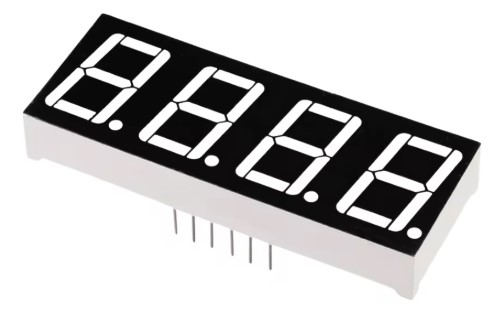 Afficheur 7 segments à 4 digits (5461AH) Cathode commune