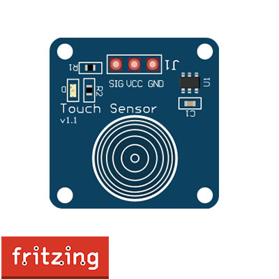 TTP223B Capacitive Touch Sensor Module