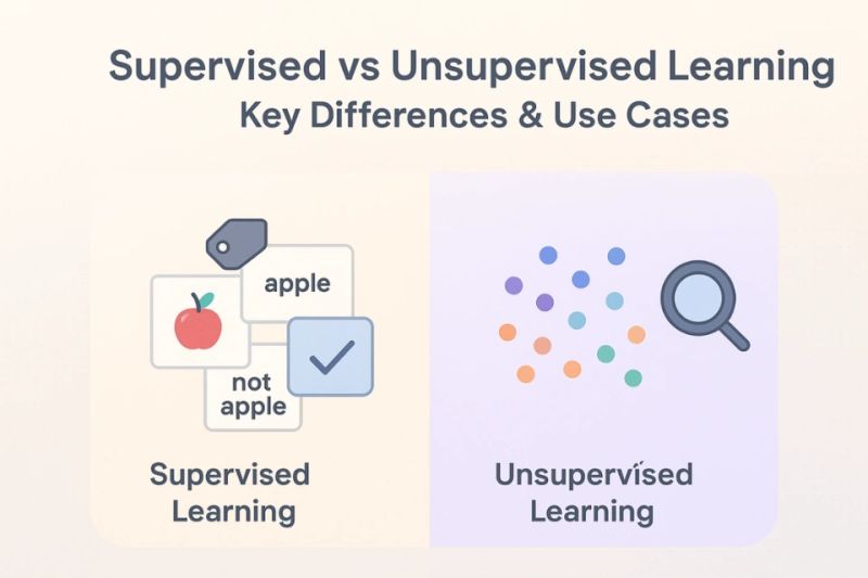 Supervised Vs Unsupervised Learning Key Differences And Use Cases Certified Ai Workflow And - Incredible Light Pattern - HD