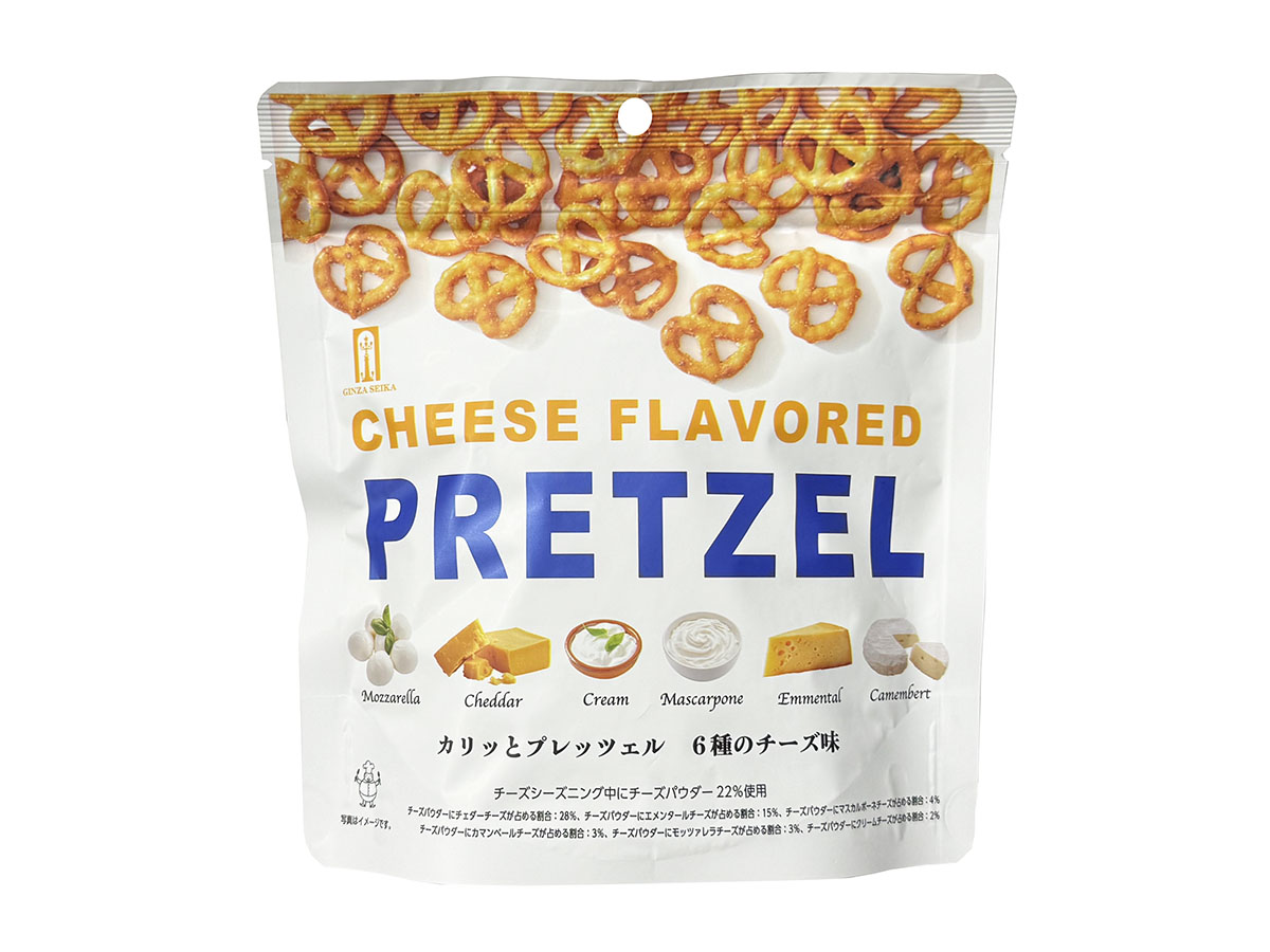 PRETZEL カリッとプレッツェル 6種のチーズ味 | 業務仕入・見積なら
