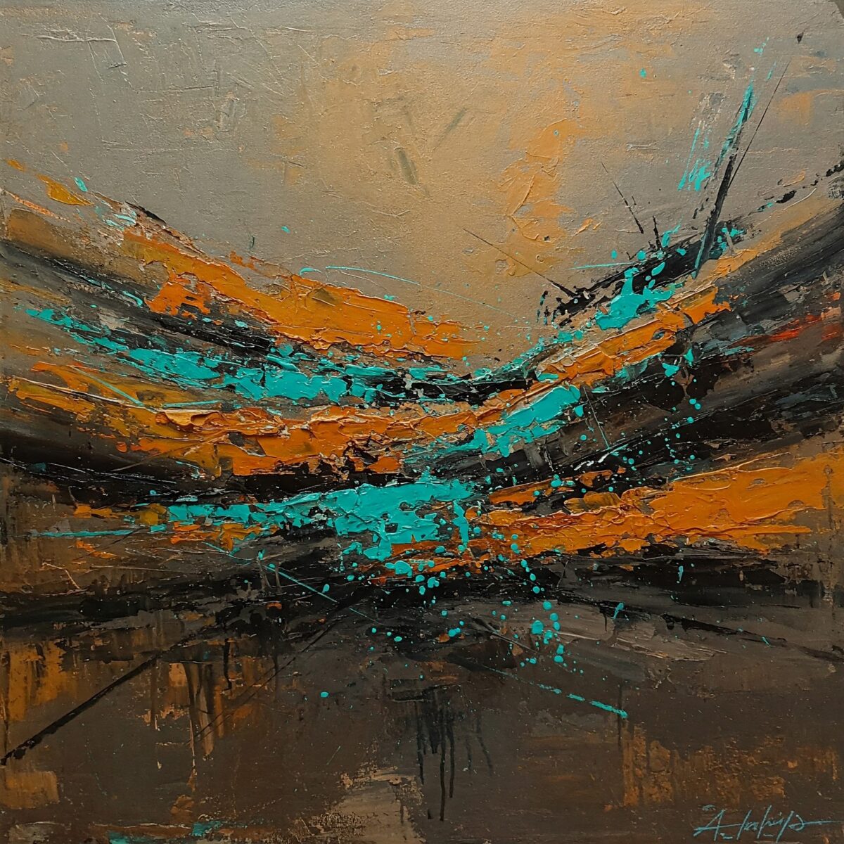 contemporary abstract expressionism techniques