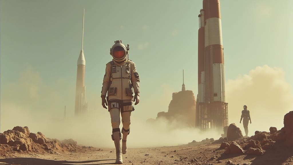 EPE3 Arriving at a rocket launch