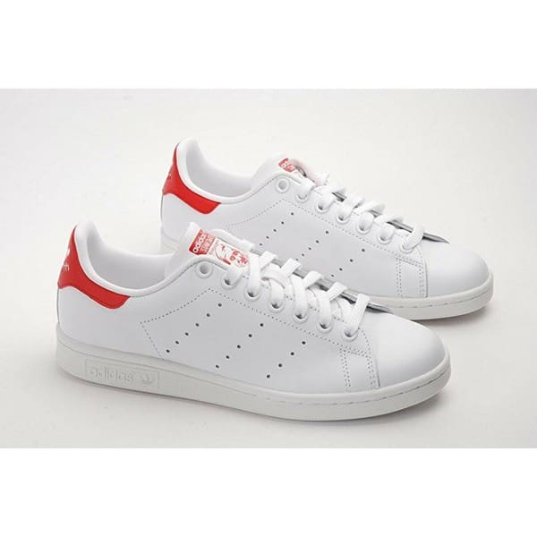 stan smith blanc rouge